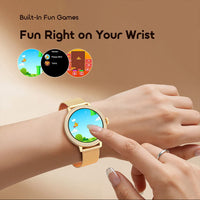 Oraimo Watch Muse 2 - front angle showing AMOLED display