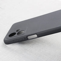 Motorola G54 Soft Silicone Case – Black – in-hand view
