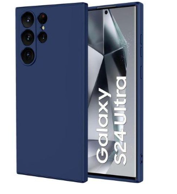 Silicone Case for Samsung Galaxy S24 Ultra - Blue