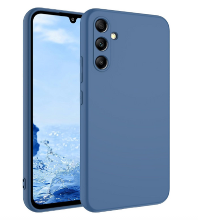 Silicone Case for Samsung Galaxy A55 - Blue