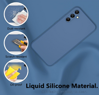 Silicone Case for Samsung Galaxy A55 - Blue