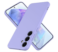 Silicone Case for Samsung Galaxy A55 - Purple