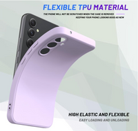 Silicone Case for Samsung Galaxy A56 - Purple