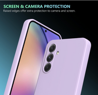 Silicone Case for Samsung Galaxy A56 - Purple
