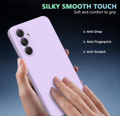 Silicone Case for Samsung Galaxy A56 - Purple