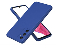 Silicone Case for Samsung Galaxy A35 - Blue