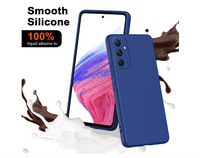 Silicone Case for Samsung Galaxy A35 - Blue