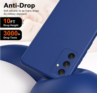 Silicone Case for Samsung Galaxy A35 - Blue
