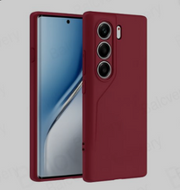 Silicone Case for Tecno Camon 40 - Burgundy