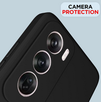 Silicone Case for Reno 12 - Black