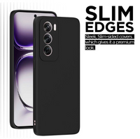 Silicone Case for Reno 12 - Black