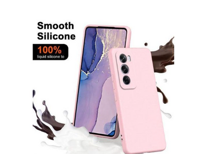 Silicone Case for Reno 12 - Pink