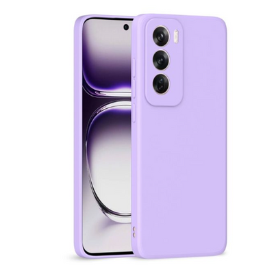 Silicone Case for Reno 12 - Purple