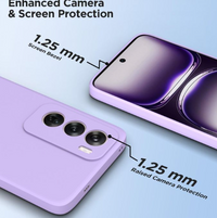 Silicone Case for Reno 12 - Purple