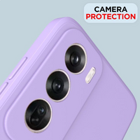 Silicone Case for Reno 12 - Purple