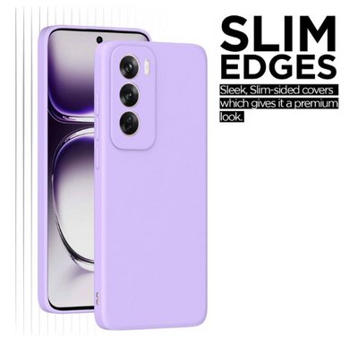Silicone Case for Reno 12 - Purple