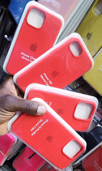 Silicone Case for iPhone 15 Plus - Red
