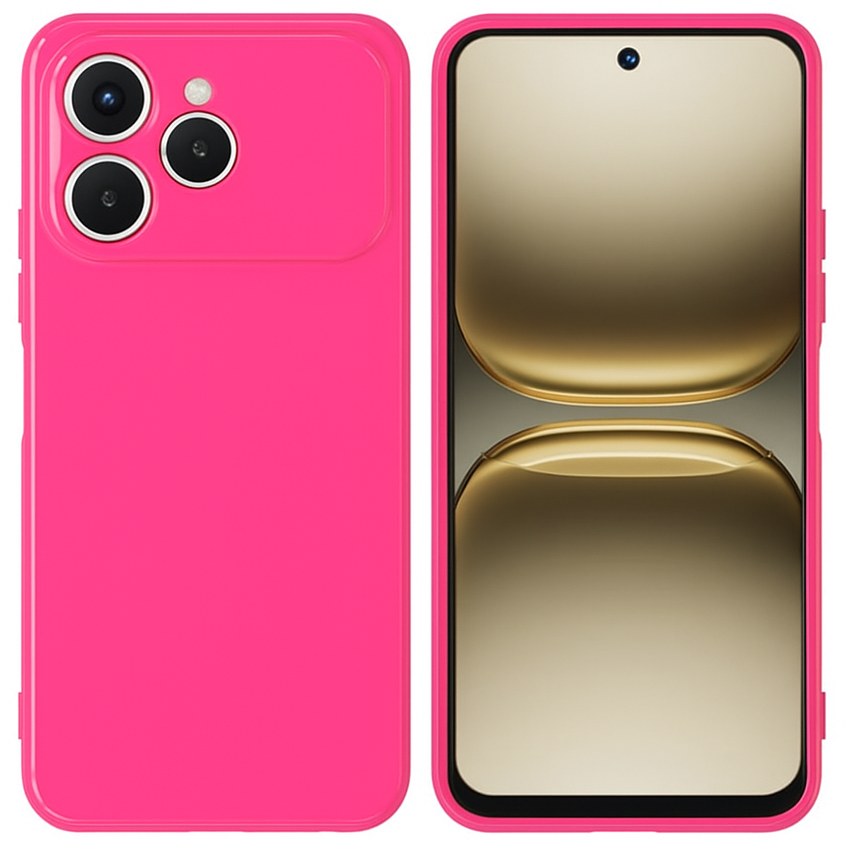 Silicone Case for TECNO Spark 40 - Pink