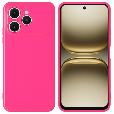 Silicone Case for TECNO Spark 40 - Pink