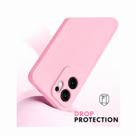 Silicone Case for Reno 13F - Pink