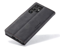 Black CaseMe case kickstand view