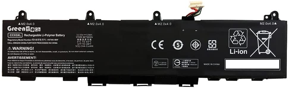 HP CC03XL compatible replacement battery