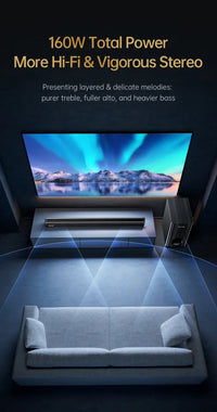 Awei Soundbar KT22 ports and connectivity detail