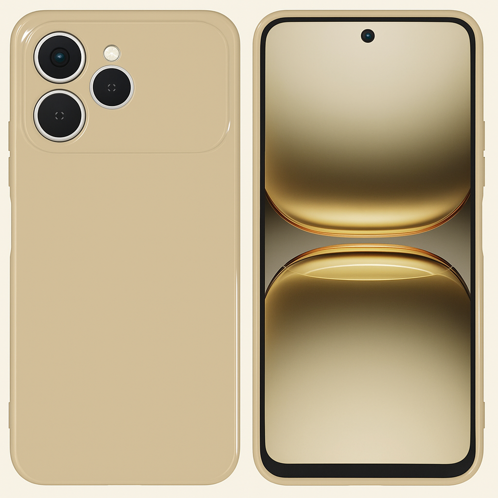 Silicone Case for TECNO Spark 40 - Beige