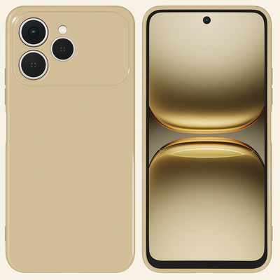 Silicone Case for TECNO Spark 40 - Beige