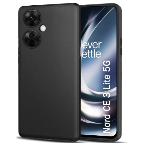 Silicone Case for OnePlus Nord CE3 Lite - Black