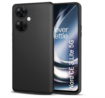 Silicone Case for OnePlus Nord CE3 Lite - Black
