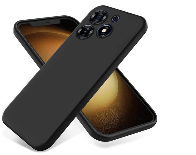 Silicone Case for Poco F7 Ultra - Black
