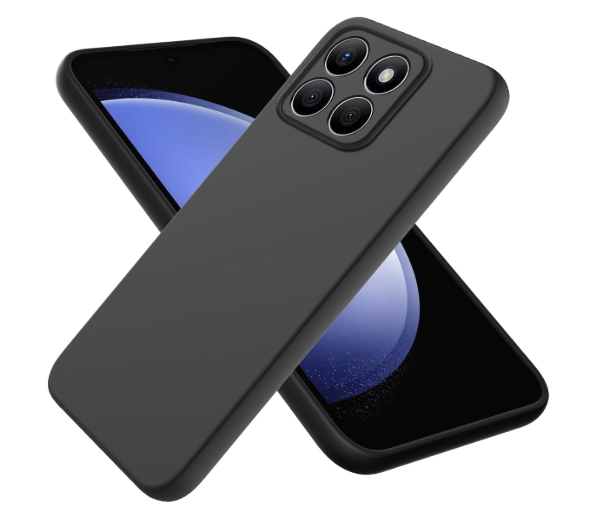 Silicone Case for Honor X8b - Black