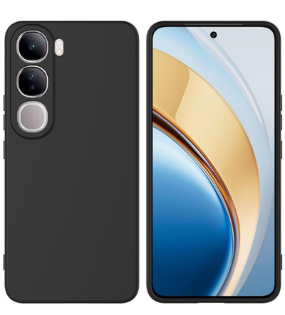 Silicone Case for Vivo V40 Lite - Black