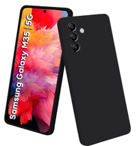 Silicone Case for Samsung Galaxy M35 - Black