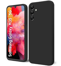 Silicone Case for Samsung Galaxy M35 - Black