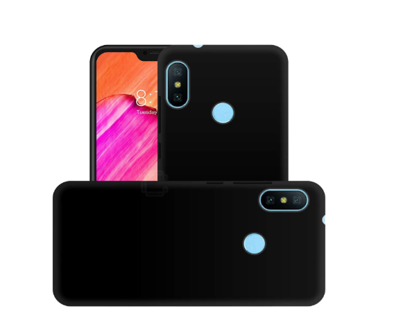 Silicone Case for Xiaomi Mi A2 - Black