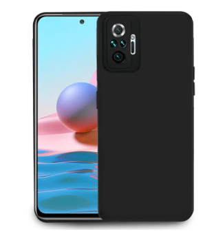 Silicone Case for Redmi Note 10 Pro - Black
