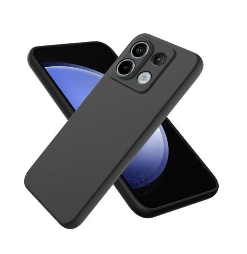 Silicone Case for Poco X6 - Black