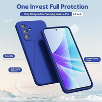 Silicone Case for Samsung Galaxy A56 - Blue
