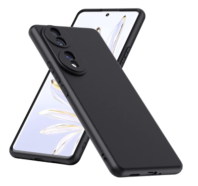 Silicone Case for Honor 70 - Black