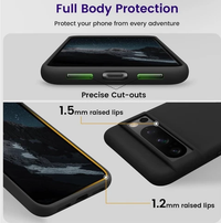 Silicone Case for Google Pixel 6 Pro - Black