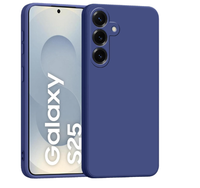 Silicone Case for Samsung Galaxy S25 - Blue