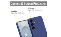 Silicone Case for Samsung Galaxy S25 - Blue