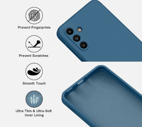 Silicone Case for Samsung Galaxy A16 - Blue