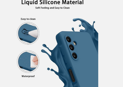 Silicone Case for Samsung Galaxy A16 - Blue