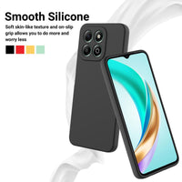 Silicone Case for Honor X6c - Black