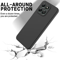 Silicone Case for Honor X6c - Black