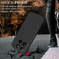 Silicone Case for Honor X6b - Black