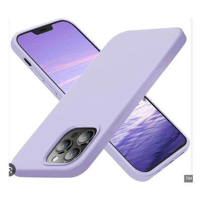 Silicone Case for iPhone 14 Pro Max - Purple